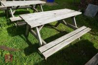 59'' X 21'' PICNIC TABLE - 3