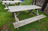 59'' X 21'' PICNIC TABLE - 3