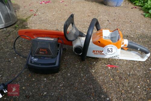 STIHL MSA140 BATTERY CHAINSAW