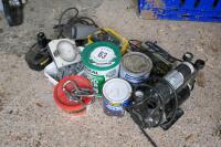 SELECTION OF TOOLS, CONSUMABLES & TOOLS