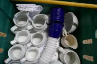 BOX OF JUGS & CONDIMENT DISHES - 3