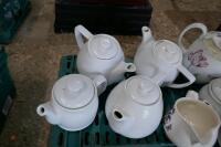 VARIETY CHINA TEAPOTS & KETTLES - 3