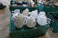 VARIETY CHINA TEAPOTS & KETTLES - 5