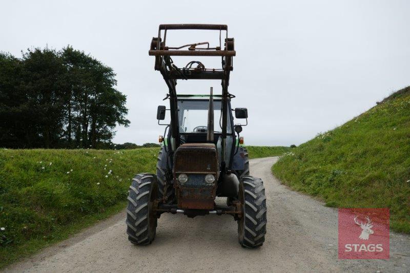 1986 DEUTZ DX3.90 4WD TRACTOR C/W LOADER