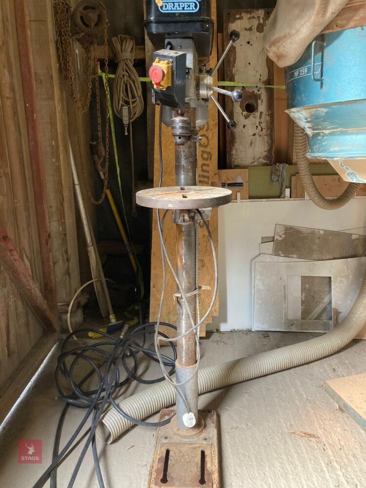 DRAPER FLOOR STANDING PILLAR DRILL