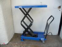 MOBILE DOUBLE SCISSOR LIFT TABLE - 2