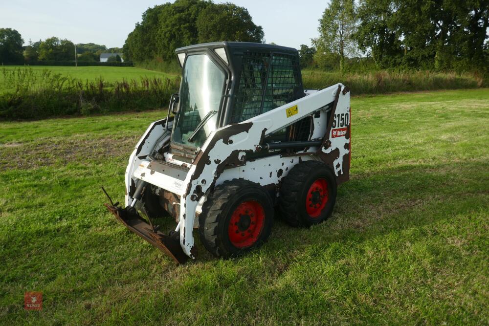 2008 BOBCAT SR150 SKIDSTEER LOADER