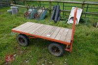 4 WHEEL FEED TROLLEY/CART - 6