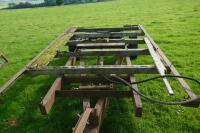 11' X 7' TIPPING TRAILER CHASSIS (8) - 4