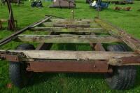 11' X 7' TIPPING TRAILER CHASSIS (8) - 11