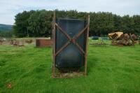 METAL FRAMED FEED BIN (1) - 12