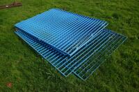 7 X 6'2'' X 58'' STEEL GRIDS (12)