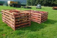 6' 10'' X 4' STACKABLE STILLAGES (29) - 4