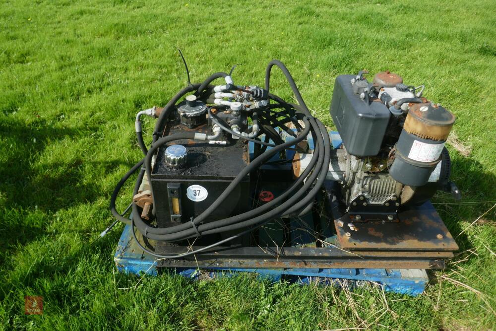 HYDRAULIC POWER PACK + ENGINE (S/R) (37)