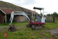 2007 TAKEUCHI TB016 1.6T MINI DIGGER - 8