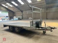 2022 NUGENT F3720H FLATBED TRAILER