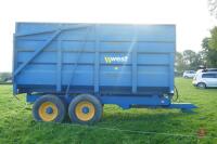 10T WEST SILAGE TRAILER - 2