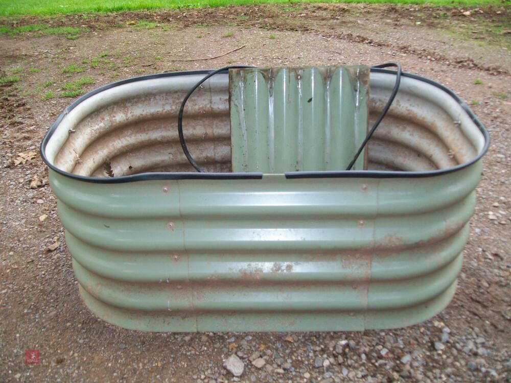 CORRUGATED TIN RAISED BED