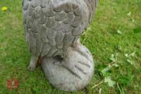 WOODEN EAGLE SCULPTURE - 5