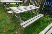 59'' X 21'' PICNIC TABLE - 7