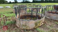 GALVANISED CATTLE RING FEEDER