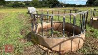 GALVANISED CATTLE RING FEEDER - 2