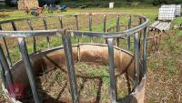 GALVANISED CATTLE RING FEEDER - 4