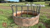 GALVANISED CATTLE RING FEEDER