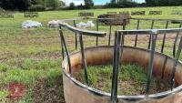 GALVANISED CATTLE RING FEEDER - 2