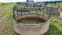 GALVANISED CATTLE RING FEEDER - 3