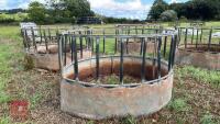 GALVANISED CATTLE RING FEEDER - 2