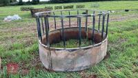 GALVANISED CATTLE RING FEEDER