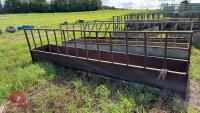 15' CATTLE FEED TROUGH/BARRIER - 4