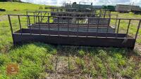 15' CATTLE FEED TROUGH/BARRIER - 5