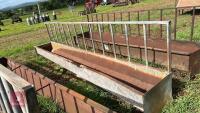 15' CATTLE FEED TROUGH/BARRIER