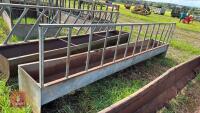 15' CATTLE FEED TROUGH/BARRIER - 4