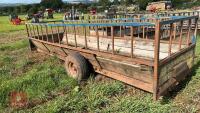 JOHN SHEPARD 18' CATTLE FEED TRAILER - 7