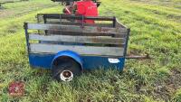 6'X4' SINGLE AXLE QUAD BIKE TRAILER - 2