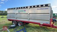 2015 STAINES 26' LIVESTOCK TRAILER - 4