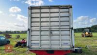 2015 STAINES 26' LIVESTOCK TRAILER - 10