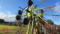 2012 CLAAS LINER 4500 4 ROTOR RAKE - 8