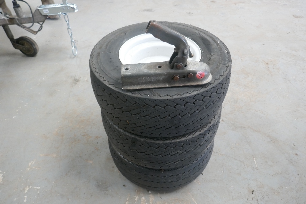 3 TRAILER WHEELS & TYRES