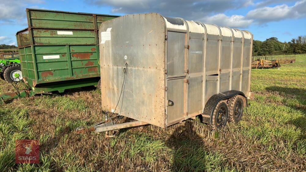 IFOR WILLIAMS 12FT LIVESTOCK TRAILER