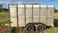 IFOR WILLIAMS 12FT LIVESTOCK TRAILER - 2