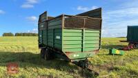 FRASER 10T TWIN AXLE SILAGE TRAILER - 3