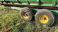 FRASER 10T TWIN AXLE SILAGE TRAILER - 11