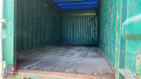 20' SHIPPING CONTAINER - 8