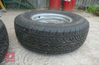 2 X 235/75 R15 WHEELS AND TYRES - 4