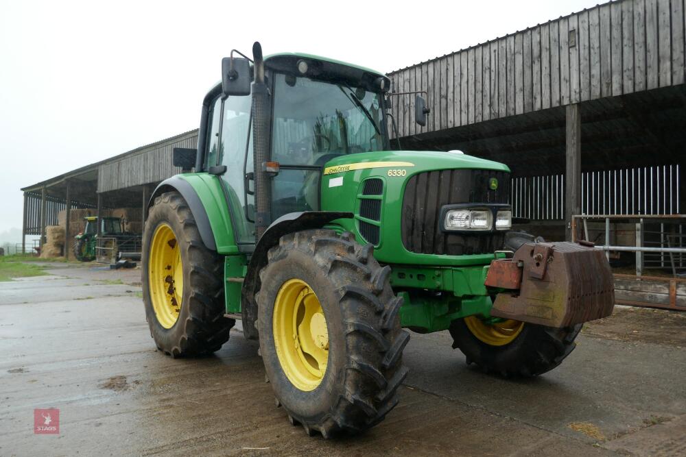 2009 JOHN DEERE 6330 4WD TRACTOR