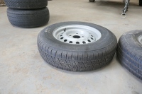 2 X 165 R13 WHEELS & TYRES